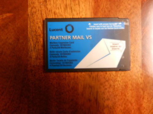 Partner Mail VS Expansion Card 4 Ports by 20 Mailboxes 107884363