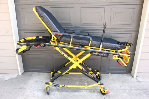 2009 stryker mx-pro 650lb ambulance stretcher w/o2 iv mattress ems gurney cot for sale