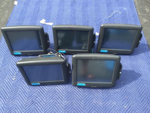 Aloha pos system 5 touchscreen workstations for sale