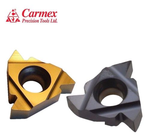 5 pcs. CARMEX 16 EL G55 External Carbide Threading Inserts BXC / BMA I.C 3/8&#034;