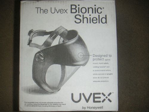 Uvex by honeywell faceshield clear antyfog polycarbonate visor for sale