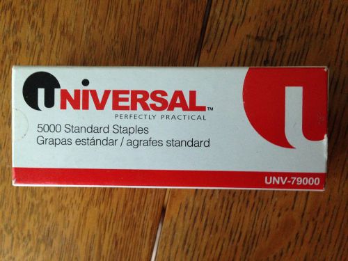 Universal Brand Standard Basic Staples 5000 Count Box Full Strip New