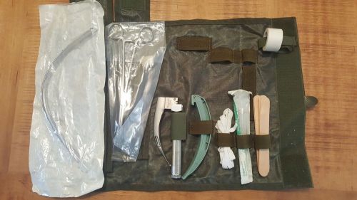 Combat Applications Endotracheal Intubation Complete Military Kit Laryngoscope