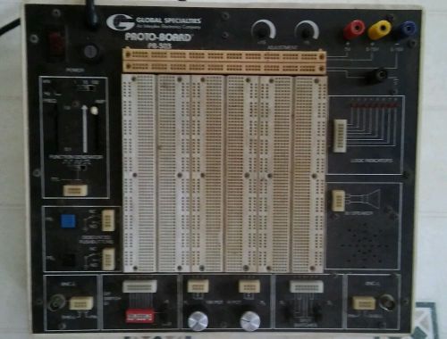 Global Specialties PB-503 Proto-Board Design Workstation Power Supply - AS-IS