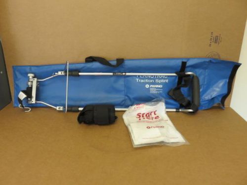 Ferno fernotrac adult traction splint with carrying case for sale