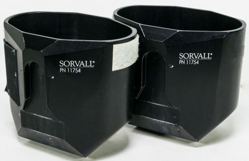 2x Sorvall RC-3 Series HBB6 Centrifuge Swinging Rotor Bucket Adapters 11754