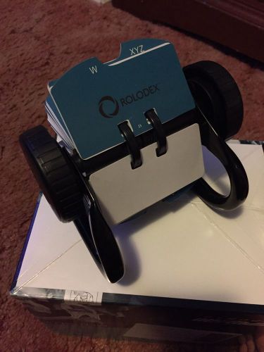 Rolodex Card File, Classic Open Rotary File 250-Cards