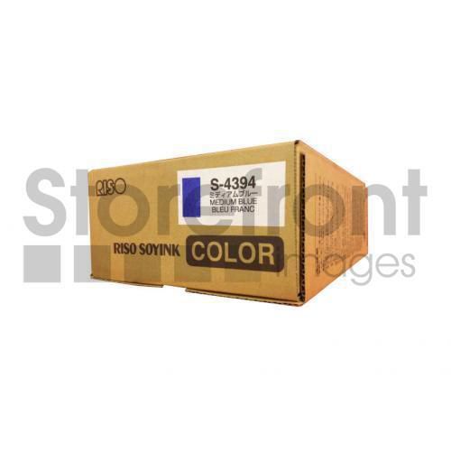RISOGRAPH S4394 OEM Duplicator Ink, BLUE, yield 5,000EA