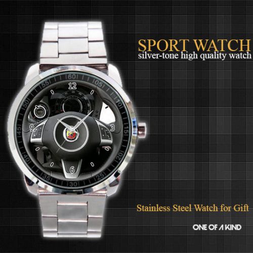 Fiat abarth steering wheel sport metal watch for sale