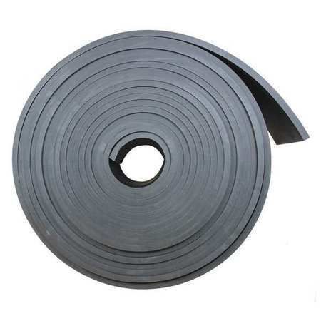 1515-1/4x12x25 rubber, sbr, 1/4 th x 12 in w, 25 ft, black for sale