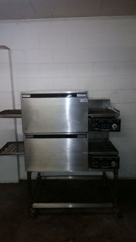 Lincoln Impinger 1103 Double Stack Conveyor Pizza Ovens Tested 120/240 Volt Oven