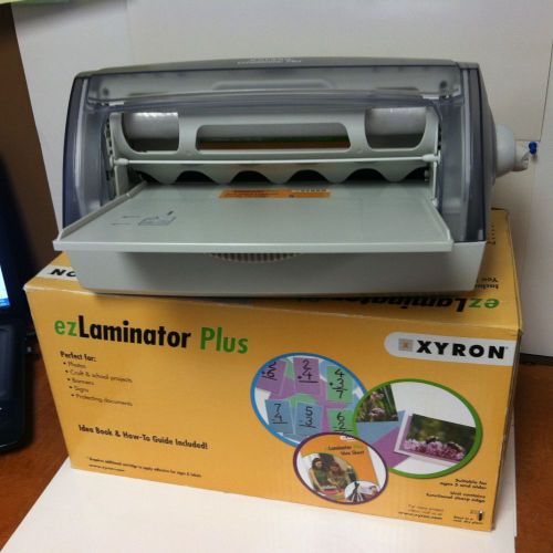 EUC Xyron Ezlaminator Plus Double Sided Cold Laminator Scrapbooking Crafts