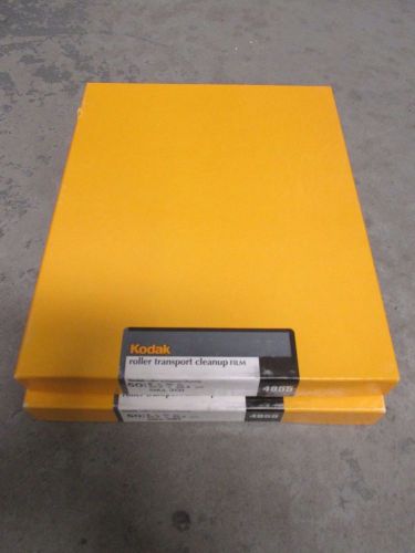 Kodak roller transport cleanup film 8&#034;x10&#034; type 4955 2 boxes of 50 sheets