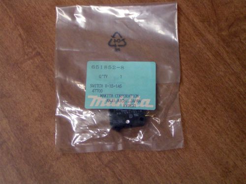 MAKITA TRIGGER SWITCH - PART#651852-8 - NEW OEM SERVICE PART