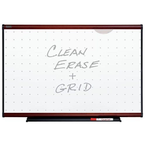 QUARTET 48x36 Prestige Total Dry Erase White Premium Board w/Grid TE544M NEW