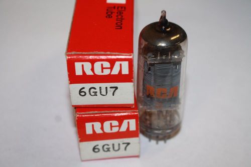 PAIR (QTY 2) 6GU7 RCA VINTAGE TUBES - NOS IN BOXES