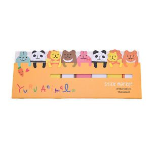 Animals Sticker Bookmark Marker Memo Flags Index Tab Sticky Notes Fashion IGH