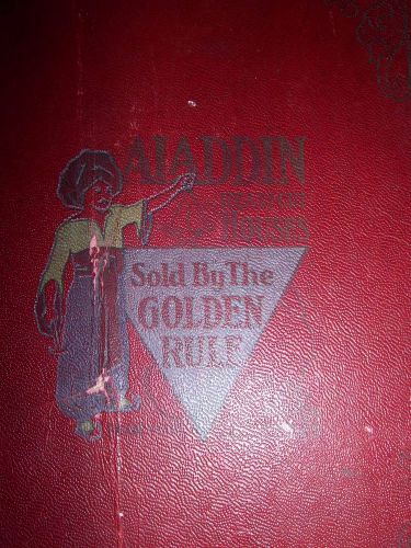 1920 Aladdin Readi-Cut houseplans Bound Booklet Architecture Historic homes