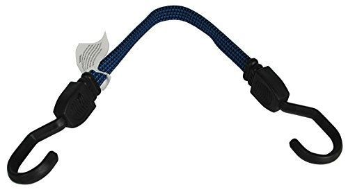 Highland (9411500) 15&#034; black and blue fat strap bungee cord - 1 piece for sale
