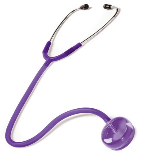 Medical/ NURSING Clear Sound Stethoscope * Frosted Purple S107-F-PUR *