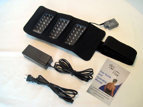 DPL Flex 3 Pad LED Light Therapy Pad Pain Relief System Wrap Back Joint Pain