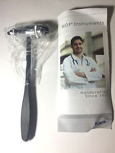 E-11 MDF MDF555P Tromner Neurological Reflex Hammer- brush for cutaneous, Black
