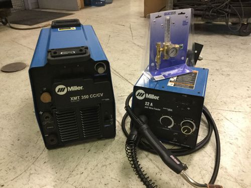 Miller 907161 xmt 350 cc/cv 208-575 auto-line welder &amp; feeder 230-460v for sale