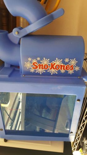 Commercial Sno Cone Machine Snow Kids Kool Aide Summer Fun Cook Out Barbeque