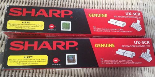 SHARP UX-5CR IMAGING FAX MACHINE FILM GENUINE Lot Of 2!!
