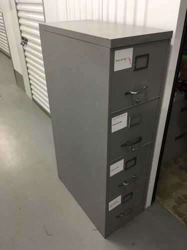 Steel Age 4-Drawer Letter Size File Cabinet