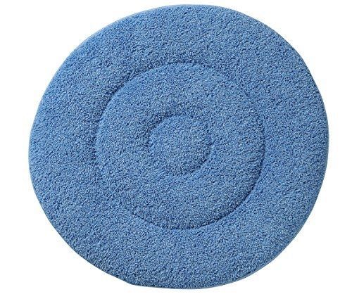 Glit / Microtron 404779 Microfiber Carpet Cleaning Bonnet Pad, 19&#034;, Blue (Pack