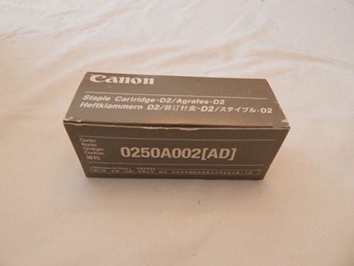 BOX OF 3 OEM CANON D2 STAPLES F23-2930-000 0250A002[AA]