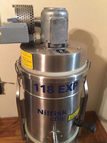 Nilfisk cfm 118exp vacuum cleaner for sale