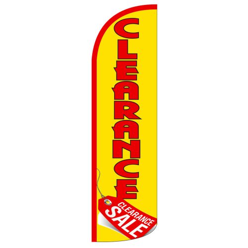 Clearance sale extra wide swooper flag jumbo sign banner 16ft  made in usa for sale