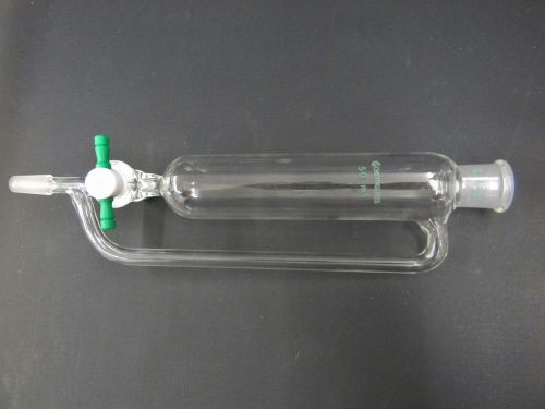 Chemglass 50 ml cylindrical equalizing addition funnel ptfe stopcock cg-1702 for sale