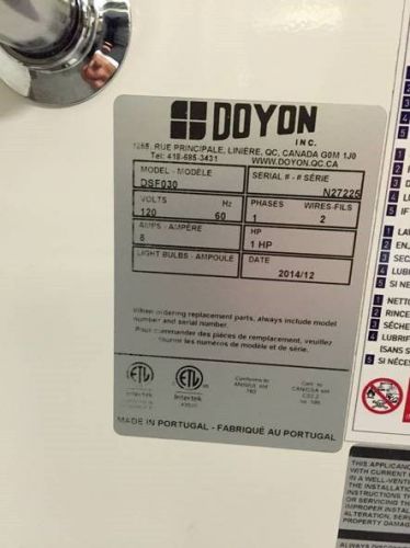 Doyon DSF030 Dough Divider - BRAND NEW