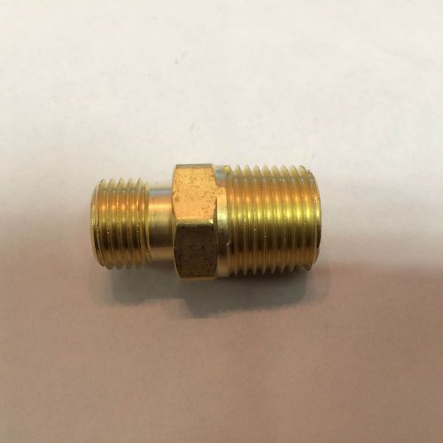 UNIWELD, WELDING Hose Adapter, B Oxygen R.H.T. 9/16&#034; x 3/8&#034; N.P.T. Male threads