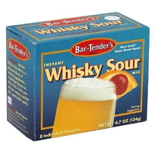 Bar-Tender&#039;s Instant Cocktail Drink Mixes 8 ct Boxes (Pack of 2) (Whisky Sour 2