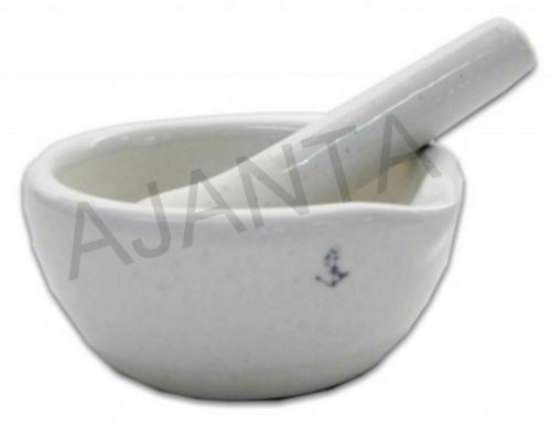 Pestle and Mortar Porcelain 100mm size porcelin white S-281