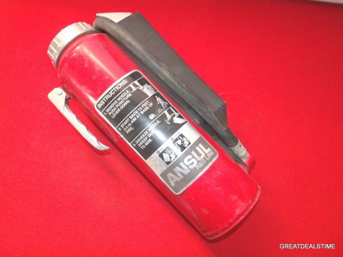 Ansul Red Line Fire Extinguisher, I-A-10-G 10LB,POWDER FULL UNIT 20LBS IA10G