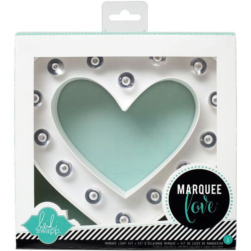 &#034;heidi swapp marquee love letters, numbers &amp; shapes 8.5&#034;&#034;-heart&#034; for sale