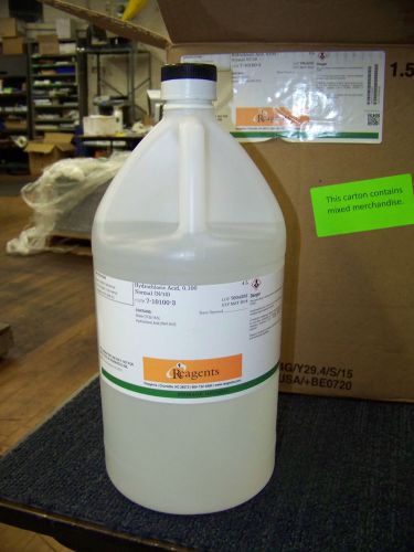 Reagents Hydrochloric Acid 0.100 Normal (N/10) 4L 4 ea.