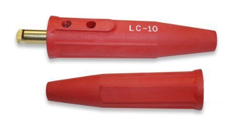 Us forge welding red cable connectors for no. 4 thru no. 1/0 for sale