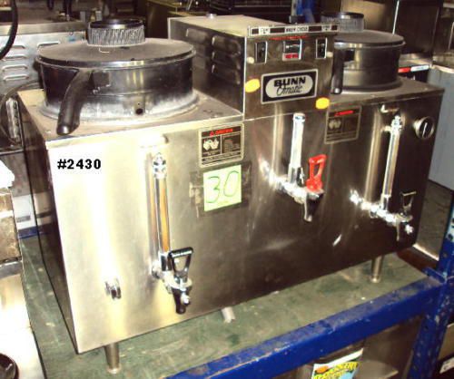 COMMERCIAL BUNN OMATIC COFFEE BREWER