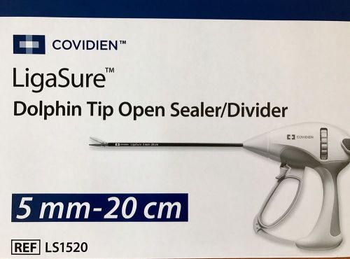 COVIDIEN LS1520 LigaSure Dolphin Tip Open Sealer/Divider 5 mm - 20 cm Exp 2021