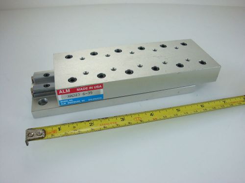 1 x used ALM Cross Roller Table Slide LM Guide XAD23-6-35