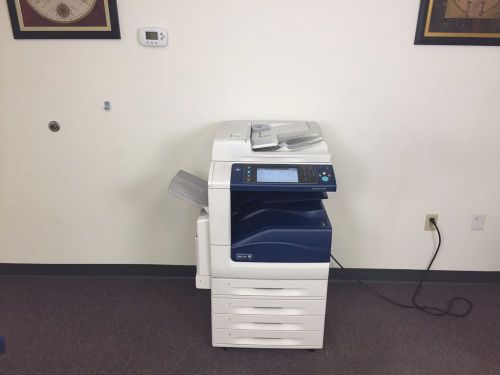 Xerox workcentre 7545 color copier machine network printer scanner fax copy mfp for sale