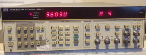 HP 3708A Noise And Interference Test Set Working