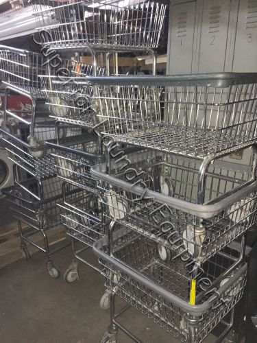 R&amp;B Wire 100E Standard Laundry Carts