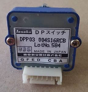 TOSOKU, Rotary Selector Switch, DPP 03, 004S16RCB